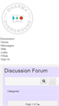 Mobile Screenshot of dharmaoverground.org